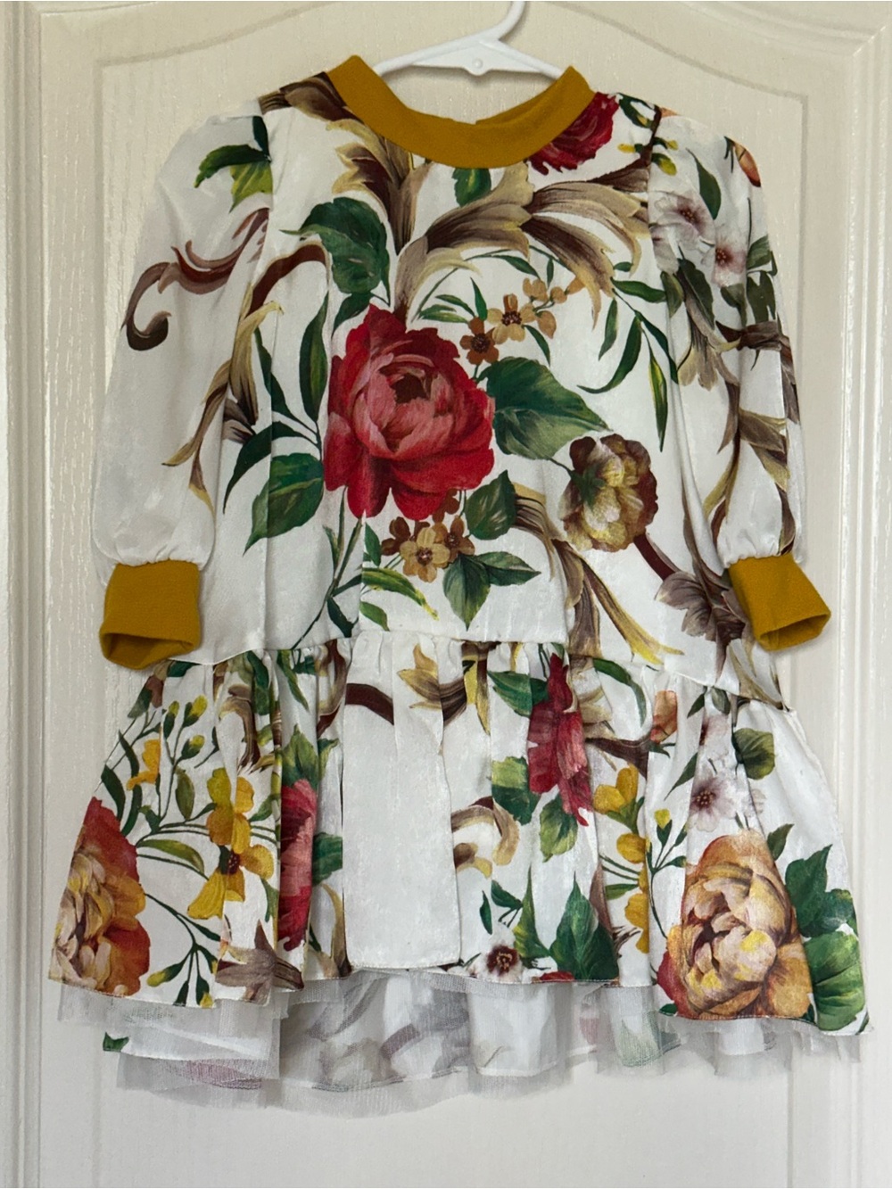 LiaLea Floral Tulle Party Dress Size 2